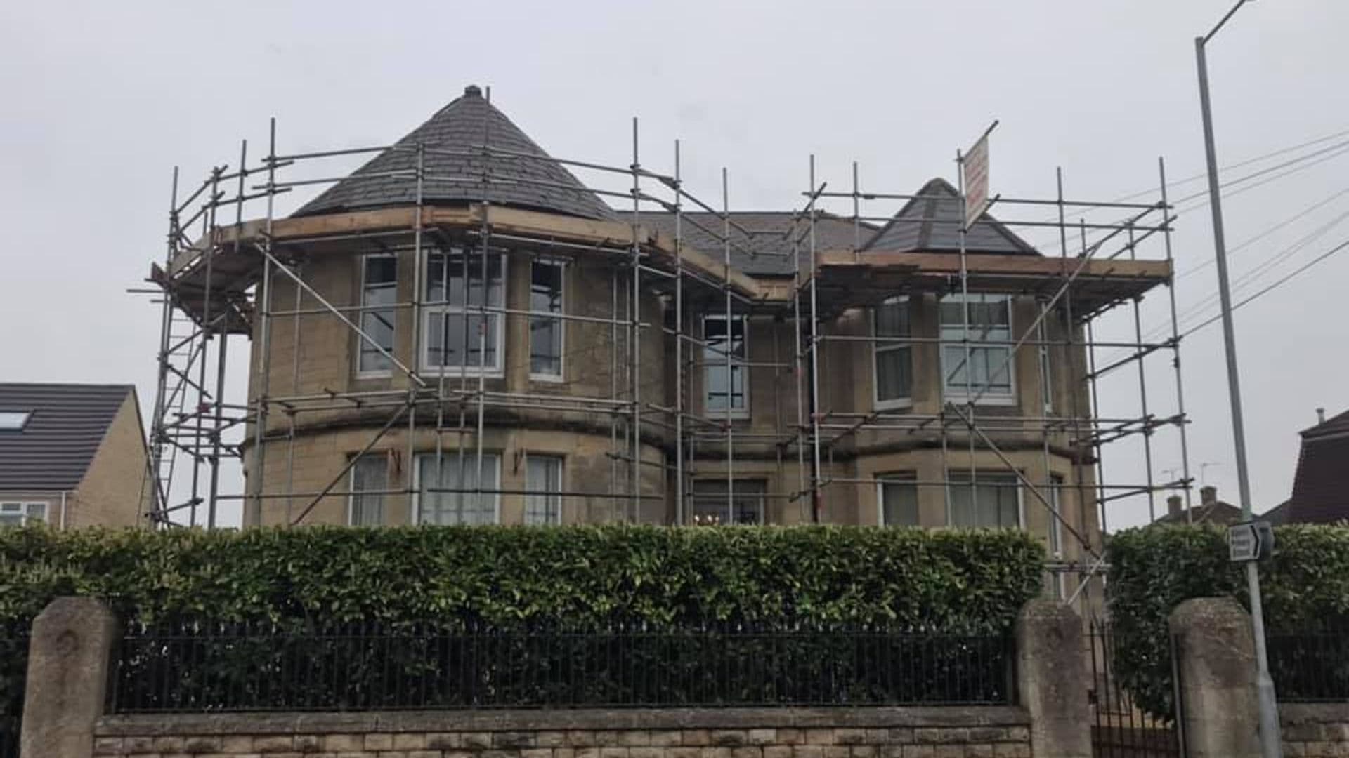 Melksham Scaffolding — professional scaffolding project in Wiltshire