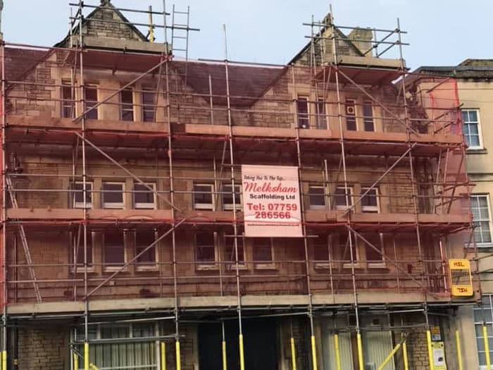 Scaffolding project — renovation