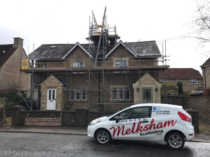 Scaffolding project — commercial site