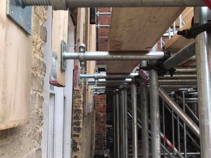 Scaffolding project — new build